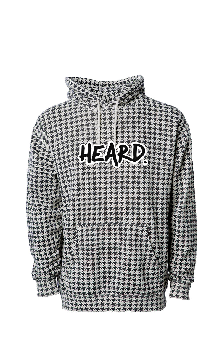 heard-houndstooth-hoodie by Lettuce Be Good