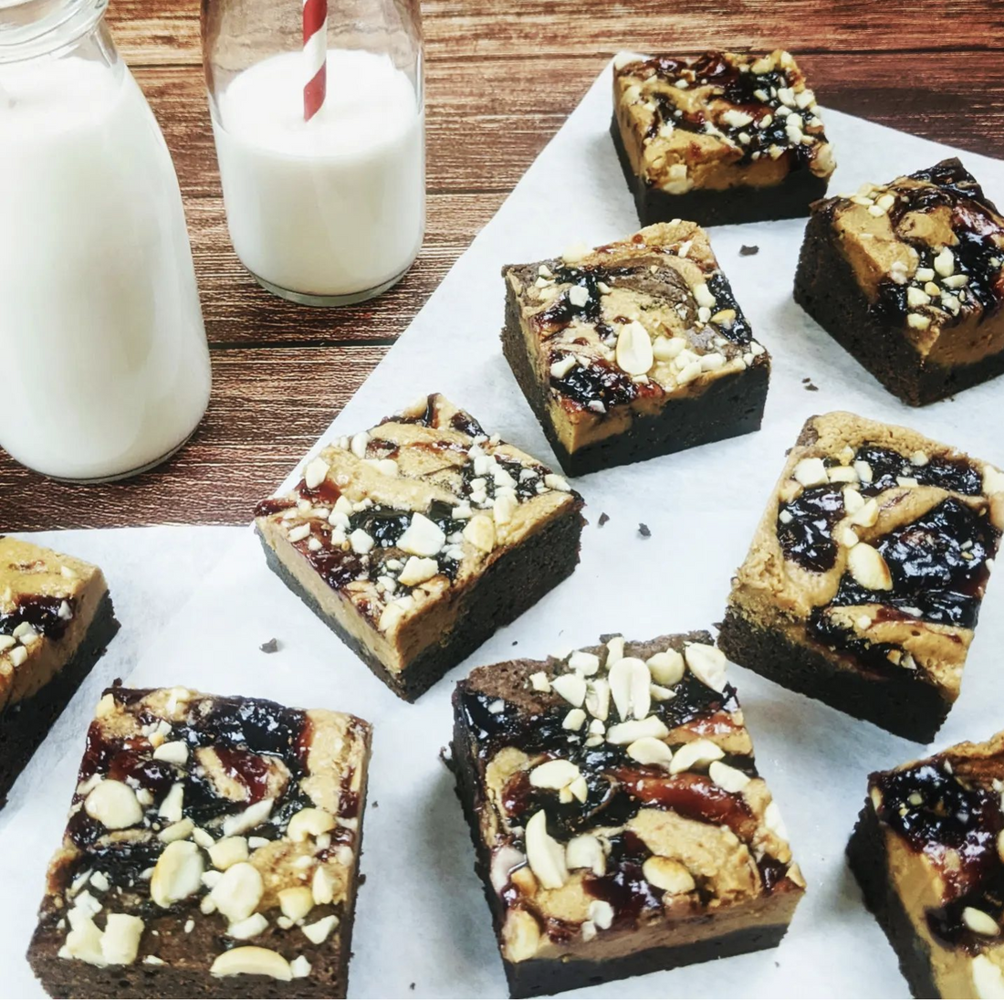 Discover the Best Peanut Butter and Jelly Brownie Recipe