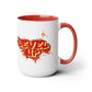 Level Up Mug | Two-Tone Coffee Mugs, 15oz