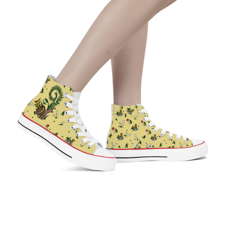 Field Tripper Canvas High Top Shoes - Lettuce Be Good