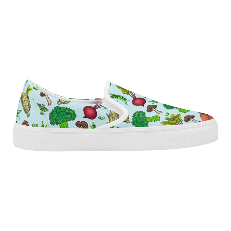 Veg Out Slip On Shoes - Lettuce Be Good