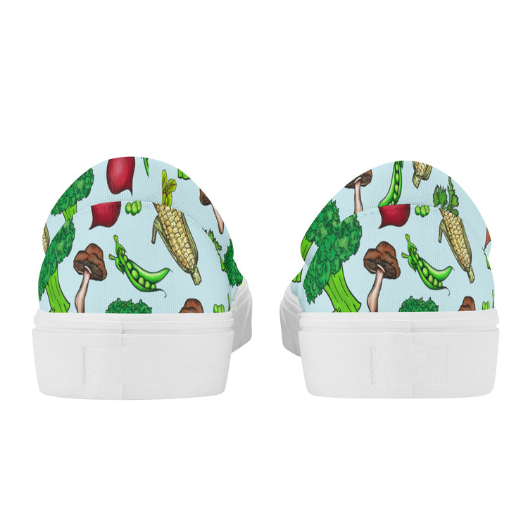 Veg Out Slip On Shoes - Lettuce Be Good