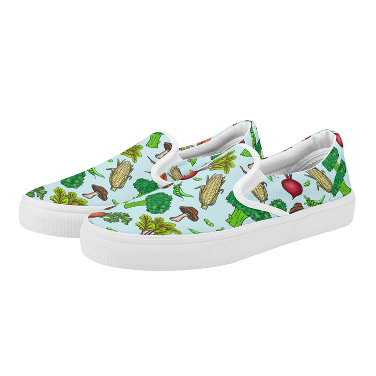 Veg Out Slip On Shoes - Lettuce Be Good