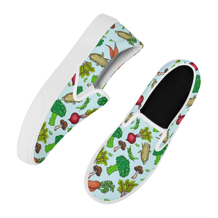 Veg Out Slip On Shoes - Lettuce Be Good