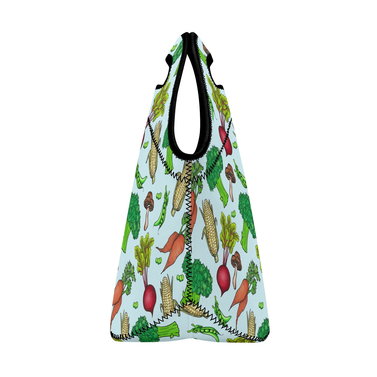 Veggie Delight Neoprene Lunch Bag - Lettuce Be Good