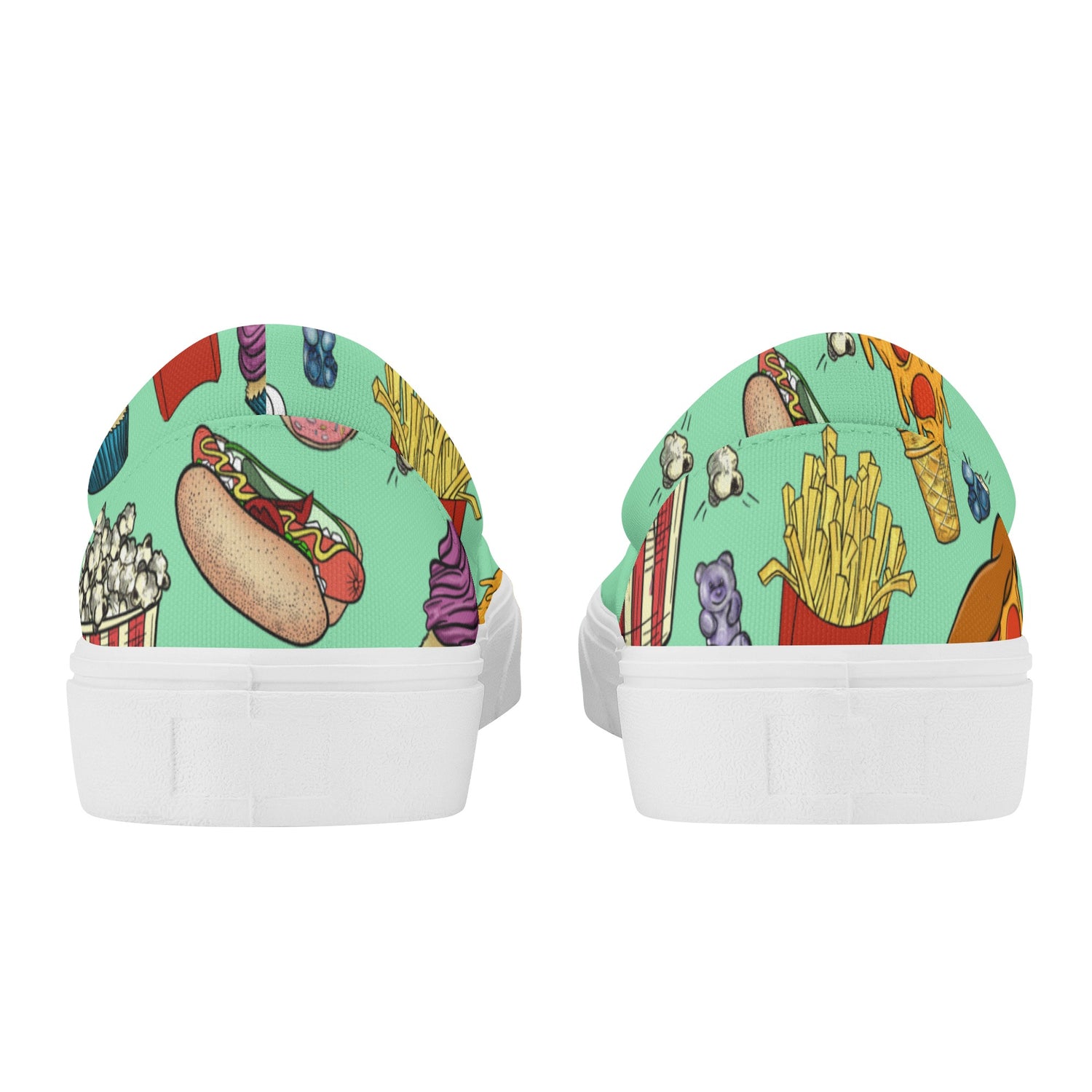 Junk Food Junky Slip On Shoes - Lettuce Be Good