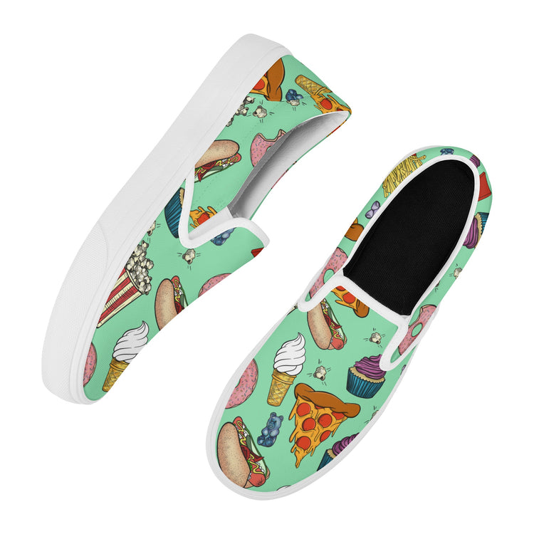 Junk Food Junky Slip On Shoes - Lettuce Be Good