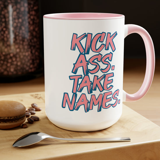 Kick Ass TakeNames Coffee Mug - Lettuce Be Good