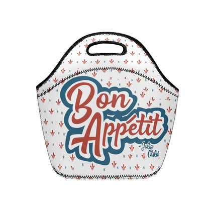 Bon Appetit Julia Child Neoprene Lunch Bag - Lettuce Be Good