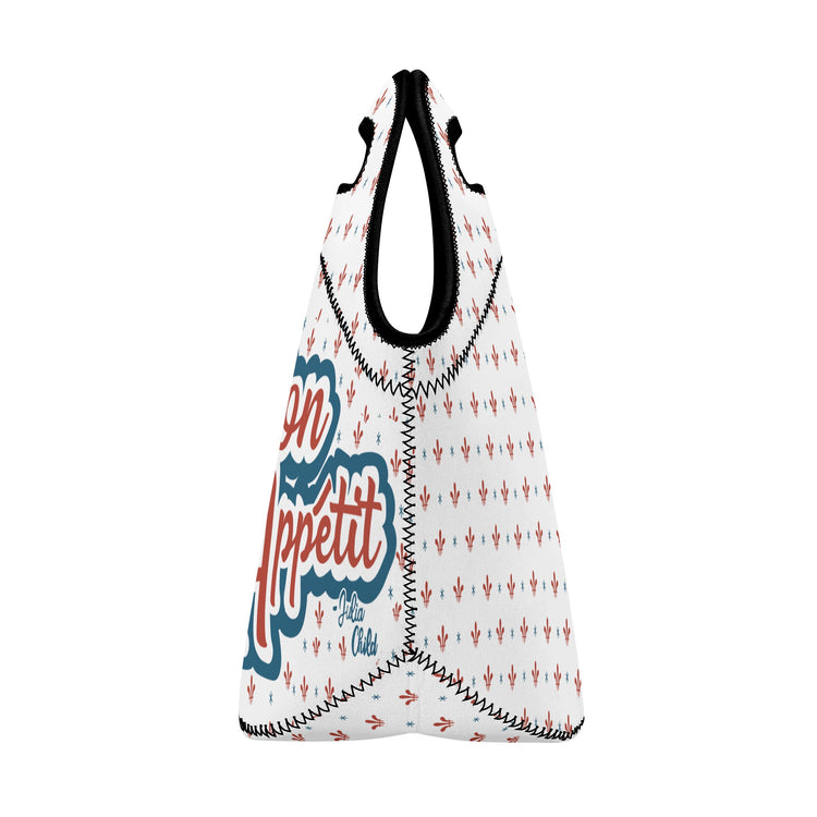 Bon Appetit Julia Child Neoprene Lunch Bag - Lettuce Be Good