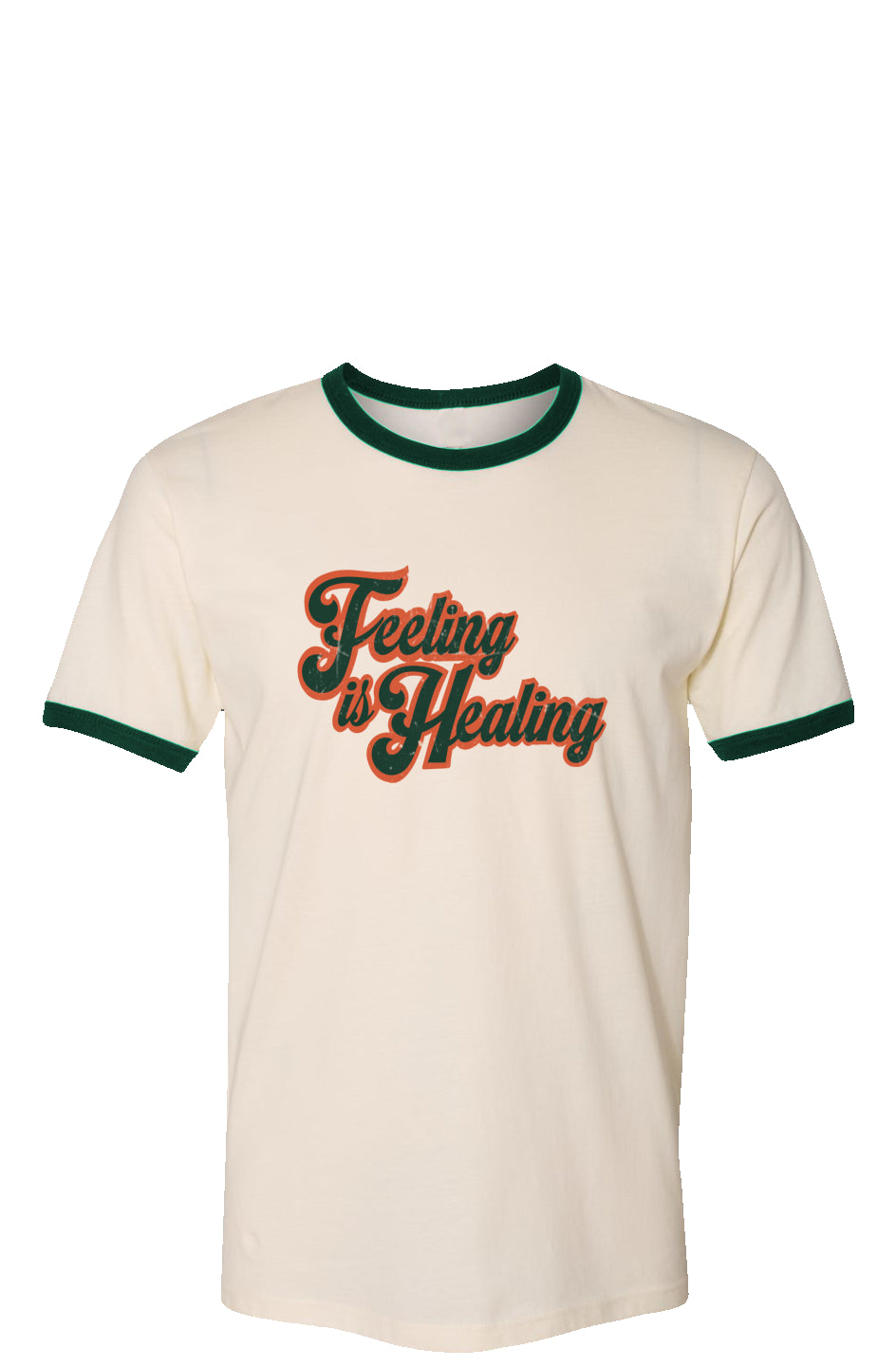 feeling-is-healing-vintage-ringer-tee | Lettuce Be Good