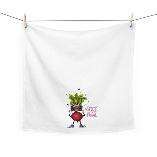 Jammin To The Beet Tea Towel