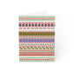 Foodie Fair Isle Greeting Cards  Sweet Surprises and Cozy Patterns for a Deliciously Merry Celebration! 