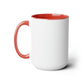 Level Up Mug | Two-Tone Coffee Mugs, 15oz