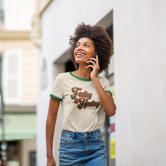 Feeling Is Healing Vintage Ringer Tee