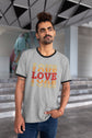 Love Love Love Vintage Ringer Tee