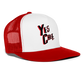 Yes Chef. Trucker Cap - white/red