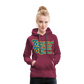 Empowered Women Empower Women Hoodie - burgundy