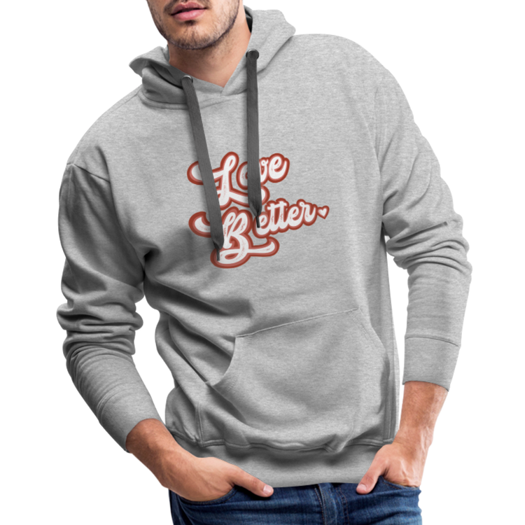 Love Better Unisex Hoodie - heather grey