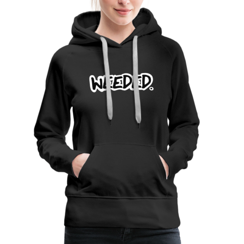 Weeded. Women’s Hoodie - black