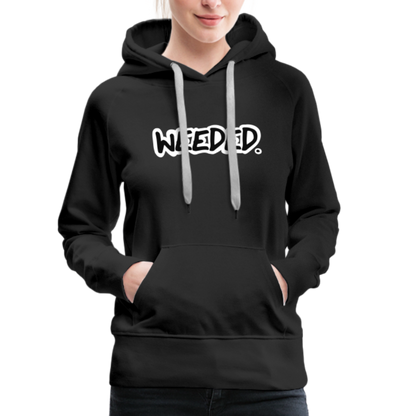 Weeded. Women’s Hoodie - black