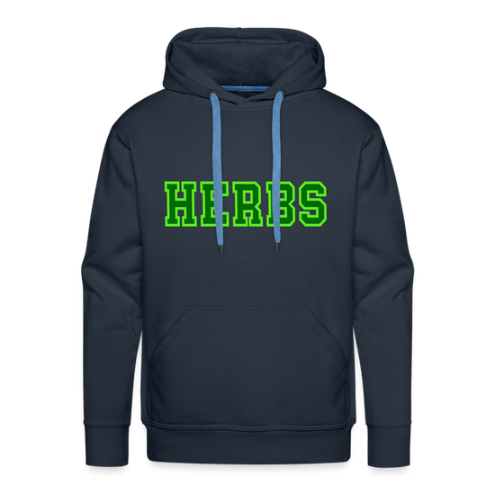 Herbs Unisex Hoodie - navy