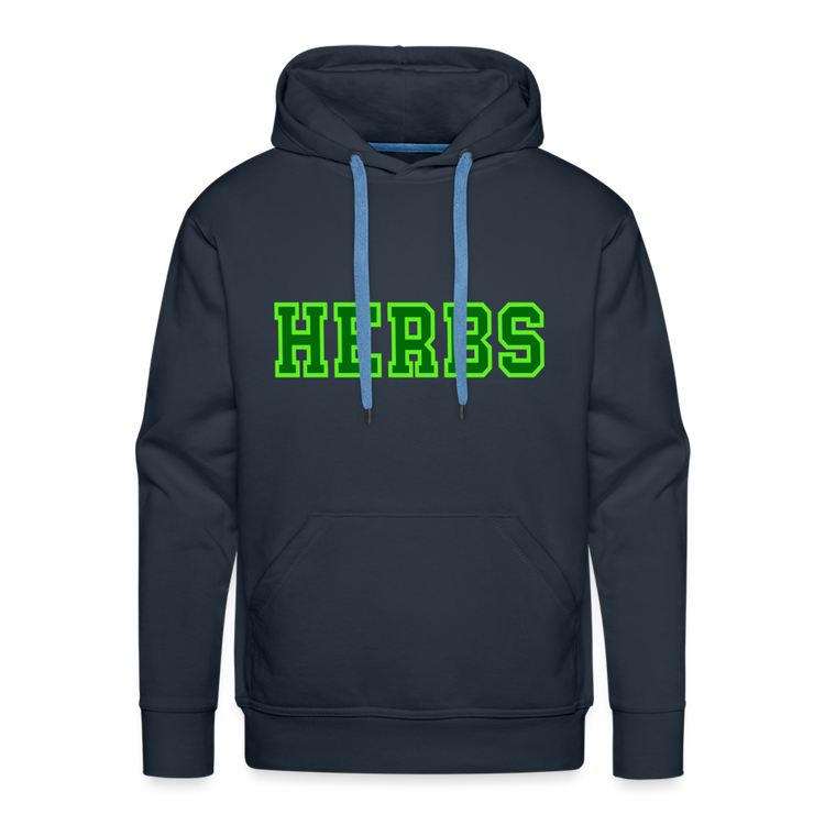 Herbs Unisex Hoodie - navy