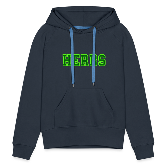 Herbs Women’s Hoodie - navy