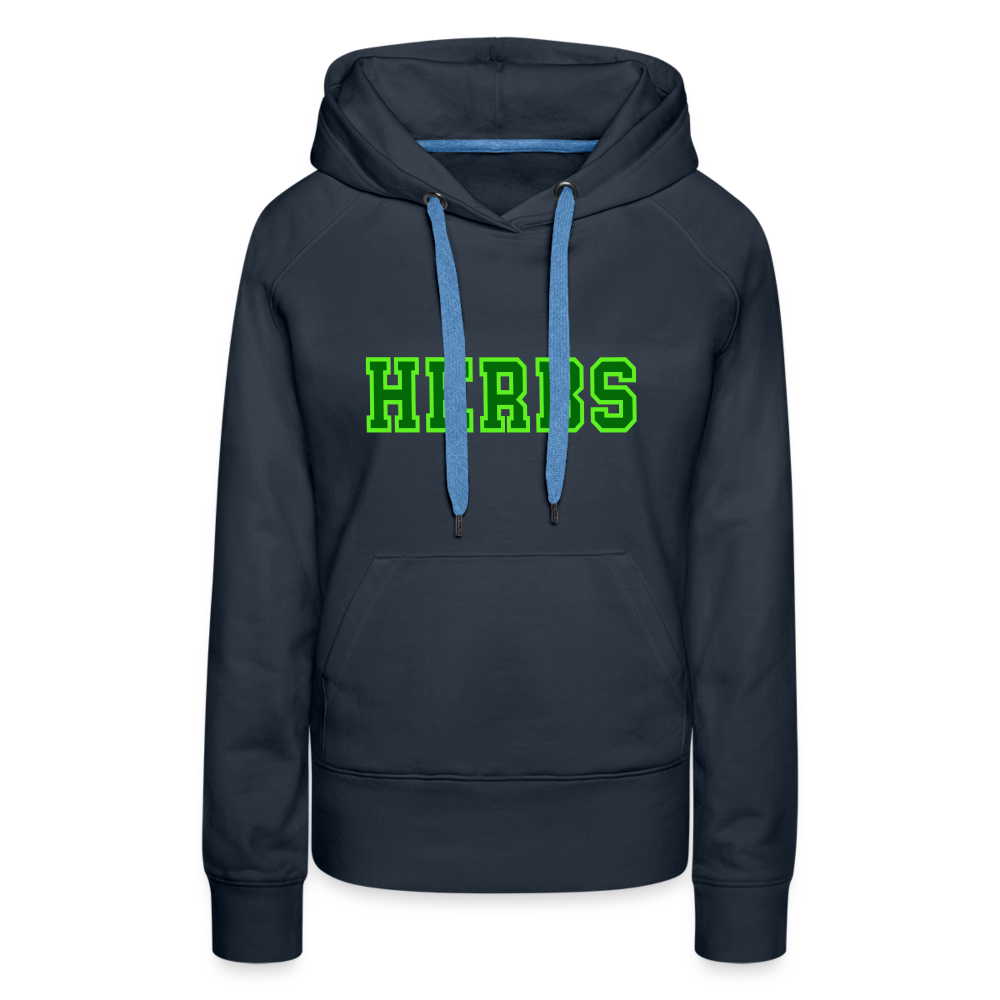 Herbs Women’s Hoodie - navy