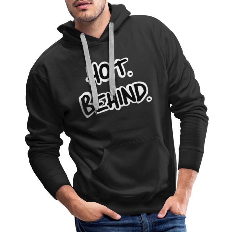 Hot. Behind Unisex Hoodie - black