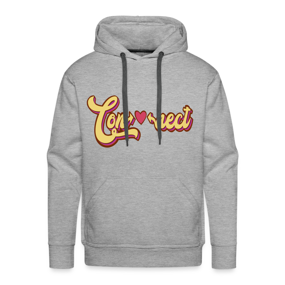 Heartfelt Connection Grey Hoodie - heather grey