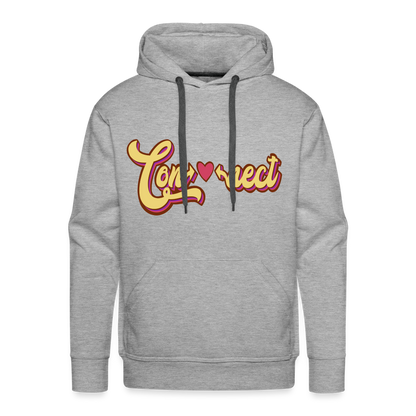 Heartfelt Connection Grey Hoodie - heather grey