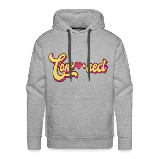 Heartfelt Connection Grey Hoodie - heather grey