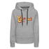 Heartfelt Connection Grey Women’s Hoodie - heather grey