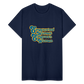 Empowered Women Unisex Graphic Tee - navy